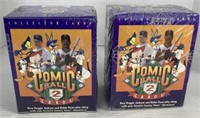(T) comic ball series 2 sealed wax boxes trading