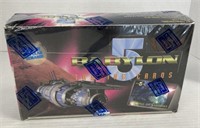(T) Babylon 5 sealed wax box trading cards 1996