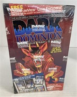 (T) dark dominion sealed wax box trading cards 36