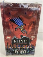(T) Batman animated series 2 sealed wax box 1993