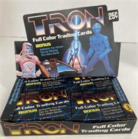 (T) Tron 1981 wax box trading cards 36 ct