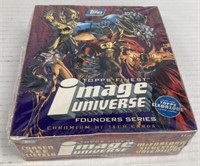 (T) Topps finest image universe founders series