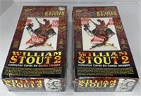 (D) William stout 2 collectors cards sealed wax
