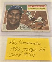 (S) Roy Campanella 1956 Topps no 101
