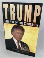 (S) Donald Trump signed book 1997 not