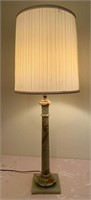 Alabaster Table Lamp 37”