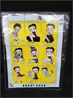 Limited Edittion Betty Boop Stamps from Chad