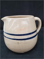 Hand-Made Pottery Pitcher