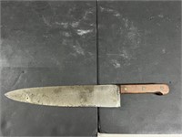 Vintage Large Chef Knife unable to read name