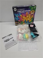 New Ultimate Light up & Glow Crystals Science Kit