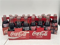 5 Cases of Collectible Coca-Cola Glass Bottles