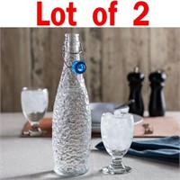 Libbey 34 oz Glacier Bottle w/ Wire Bail Lid