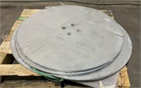 (4) Custom Metal Plates