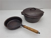Newer cast iron skillet & Dutch Oven see pics