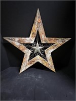 Wood & Metal Star