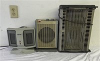 3 Portable Heaters