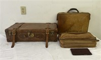 Vintage Leather Luggage