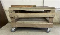 Workshop Table/Cart on Wheels