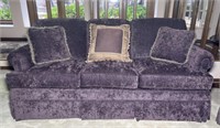 Ethan Allen Purple Sofa #1