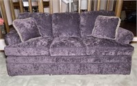 Ethan Allen Purple Sofa #2
