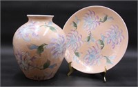 Home Collection Vase & Plate