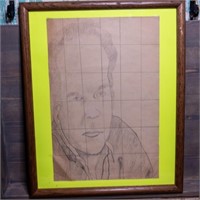 Framed Drawing Portrait