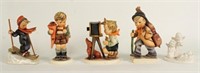 Four Hummel Porcelain Figurines (1) Goebel