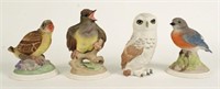 Four Boehm Porcelain Birds