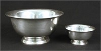 Paul Revere Style Sterling Fruit & Candy Bowls
