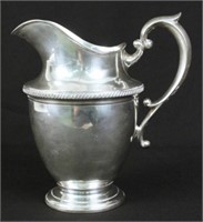 Hunt Silver Co. Sterling Silver Water Pitcher