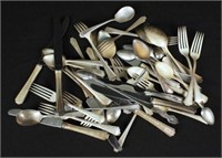 Mixed Lot of Sterling Silver Flatware 46 Troy Oz.