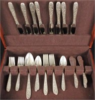 National Silver Co. Narcissus Sterling Flatware