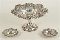 Francis I Sterling Silver Compote #X568 & Dishes