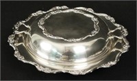 Carlo Mario Camusso Sterling Round Covered Dish