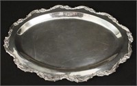 Large Carlo Mario Camusso Sterling Silver Tray