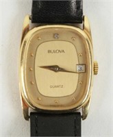 Bulova Accutron 18K Ladies Wristwatch w/ Diamond