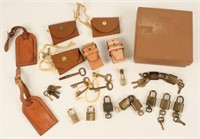 Group of Vintage Louis Vuitton & Hermes Items