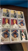 Sports Card Album Topps Baseball 8 Page