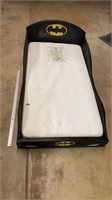 >Batman Toddler Bed w/ Sealy Ortho Rest Mattress