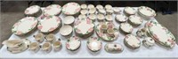 107 Pieces of Franciscan Desert Rose Pattern