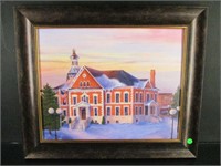 Mcdonough County Courthouse painting