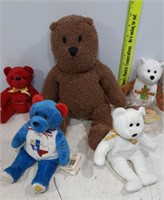 Beanie Babies & Gap Bear