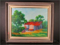 "The Barn" painting