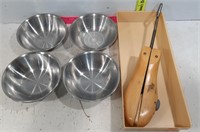 Shoe Stretcher, Stainless Serving Bowls, Silverwar