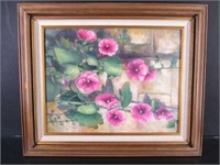 Pink Floral painting
