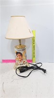 Elvis Presley "The King of Rock-n-Roll" Lamp. Shad