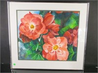 "Begonia" painting