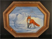 Sly as a Fox painting