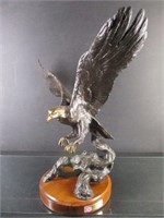 "An Eagles Flight" Sculpture