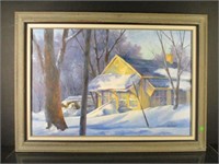 "Good Hope Snow" painting